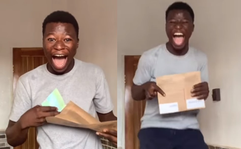 Nigerian man breaks down in tears after finally getting Canadian visa