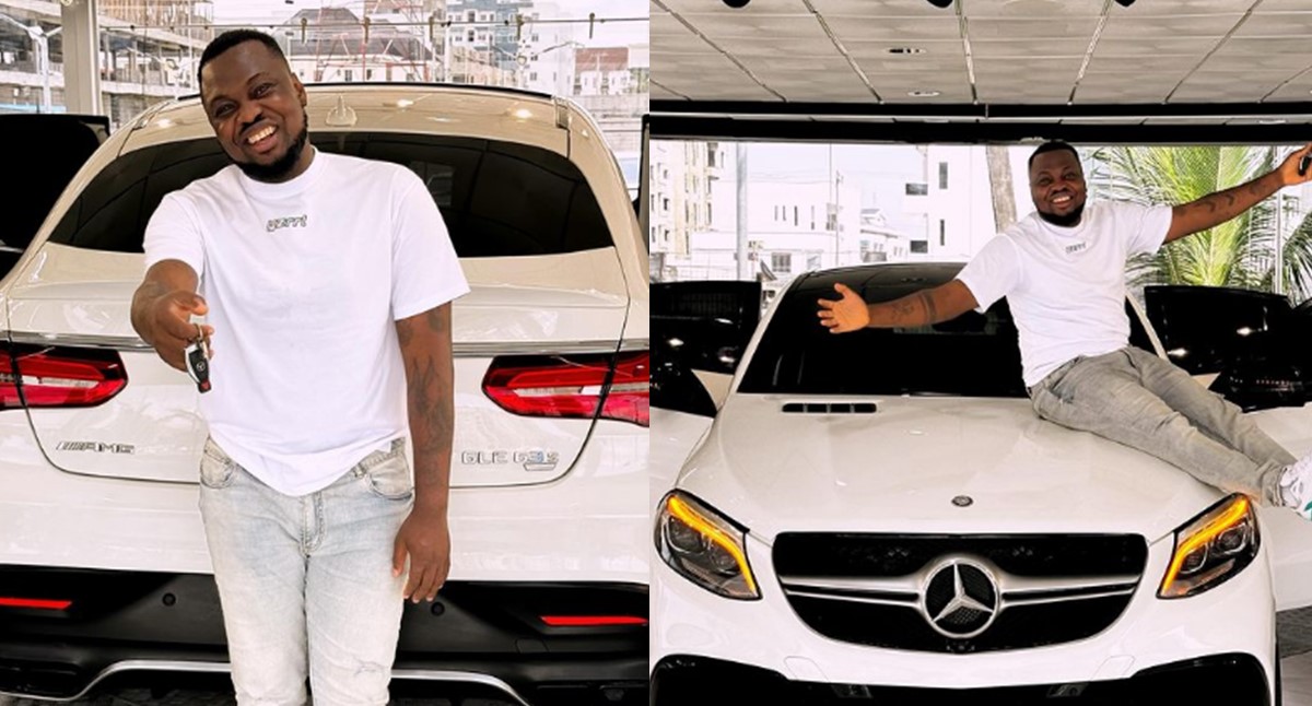 Content creator, Egungun acquires Mercedes Benz AMG