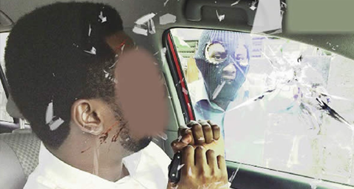 “Na we rob you that day” – Lagos thief says as he runs into victim