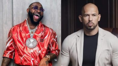 C-list artiste - Andrew Tate lashes out at Davido over 'scam' meme coins