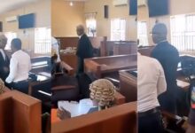 Moment suspected fake Lawyer got arrested in courtroom