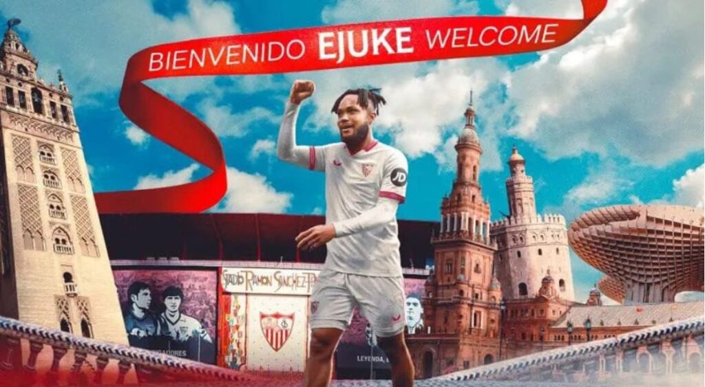 "It's special to be the first Nigerian here" - Ejuke speaks after joining Sevilla