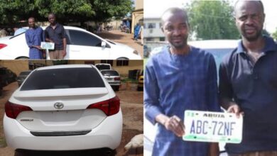 Two allegedly steal car from Mosque in Abuja