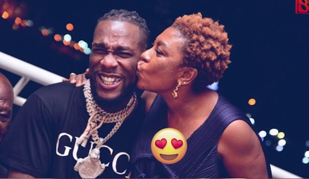 Burna Boy's mom describes him as 'living legend' while marking his 33rd birthday